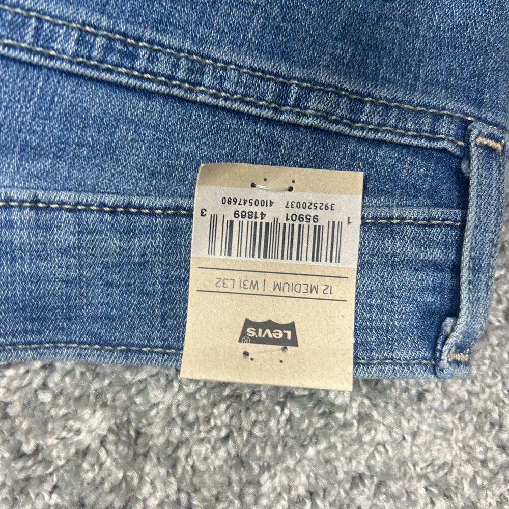 Levi’s Women's Size 12 Classic Bootcut 31/32 HyperSoft Mid Rise Jeans Denim - Picture 8 of 10